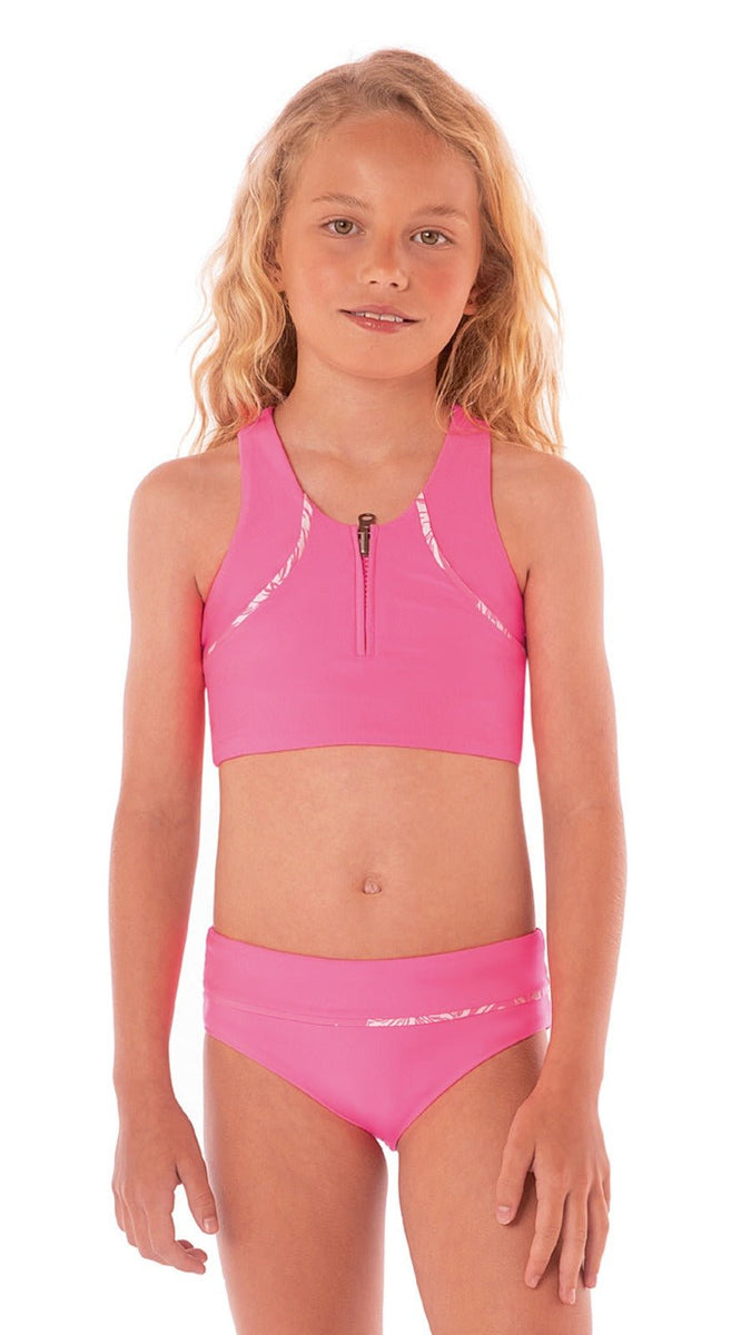 (取寄) マージ キッズ ガールズ ポッピー ビキニ セット (リトル キッズ/ビッグ キッズ) Maaji Kids girls Poppy Bikini Set (Little Kids/Big Kids) Magnolia Mirage Maaji Kids Fuschia Poppy Bikini – NeptunesBoutique