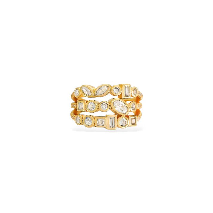 3 Layer CZ Ring - NeptunesBoutique