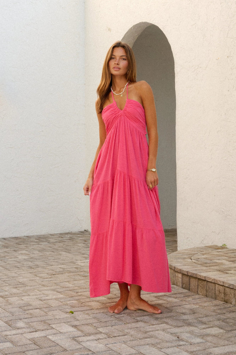 Carlotta Maxi Dress — Low Stock(Colors Available) Medium / Orange