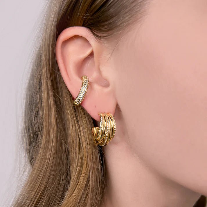 Cubic Zirconia Earrings - NeptunesBoutique