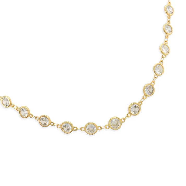 CZ Chain Necklace - NeptunesBoutique