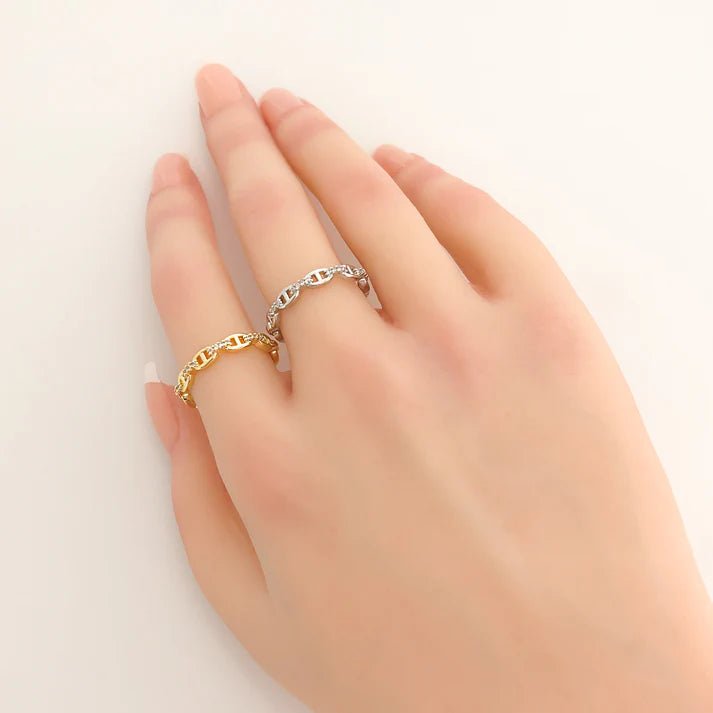 CZ Mariner Ring - NeptunesBoutique