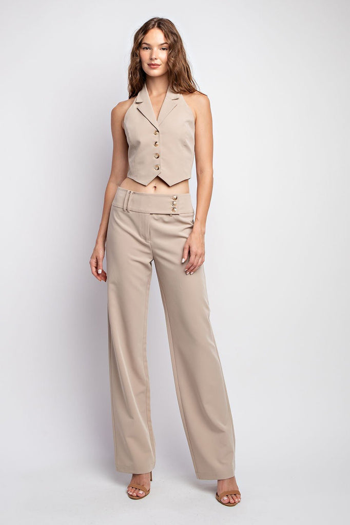 Halter Neck Vest (Colors Available) - NeptunesBoutique