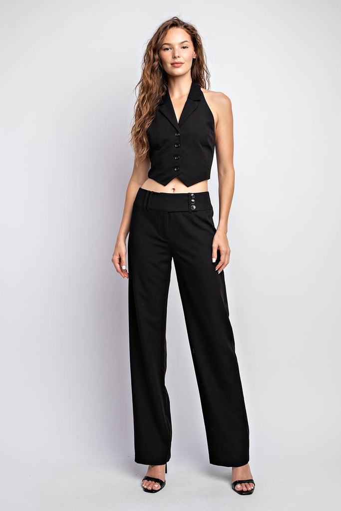 Halter Neck Vest (Colors Available) - NeptunesBoutique
