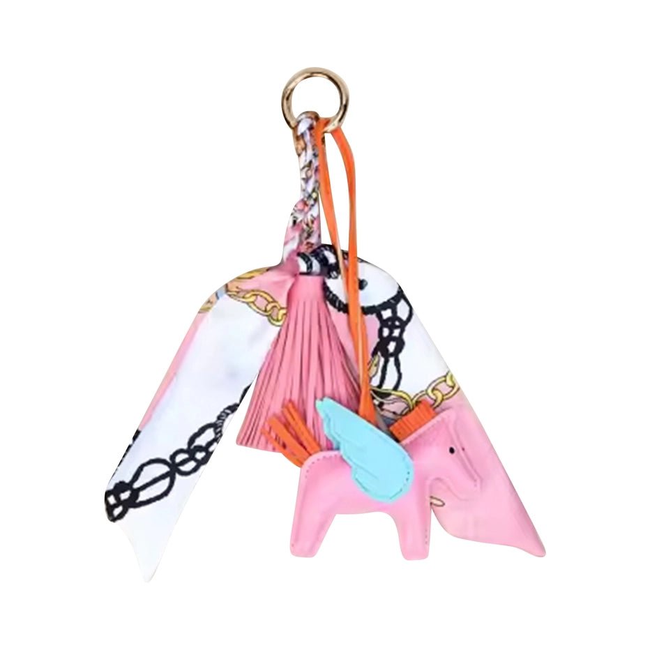 Horse & Tassle Charm w/ Scarf Bag Charms - NeptunesBoutique
