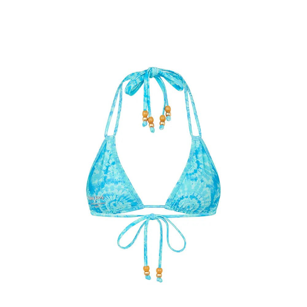 Kulanis Halter Bralette Bikini Top - Starry Seas - NeptunesBoutique