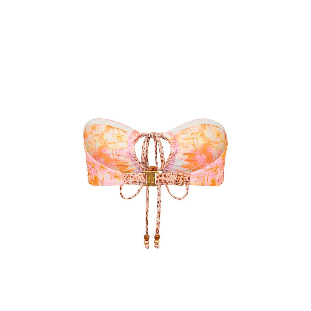 Kulanis Soft Splice Bandeau Bikini Top - Wild Skies - NeptunesBoutique