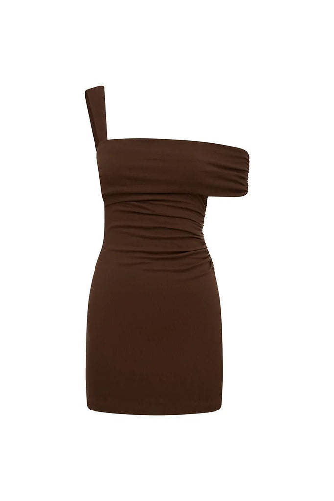 Larsen One Shoulder Mini Dress - NeptunesBoutique