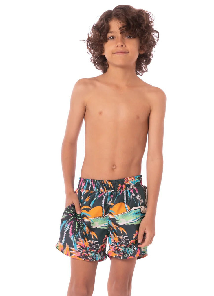 Maaji Boys Funky Fiesta Little Sailor Boys Trunks - NeptunesBoutique