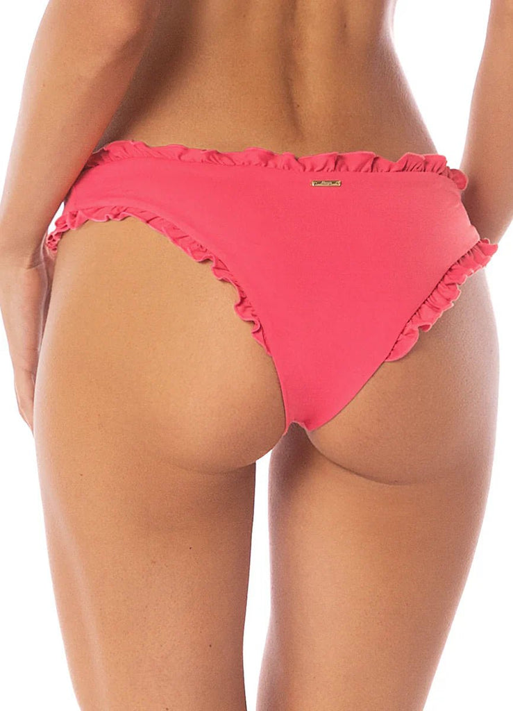 Maaji Cherry Crush Cherry Lotus Ruffle Bikini Top / Cherry Crush Dafne Low Rise Bikini Bottom - NeptunesBoutique