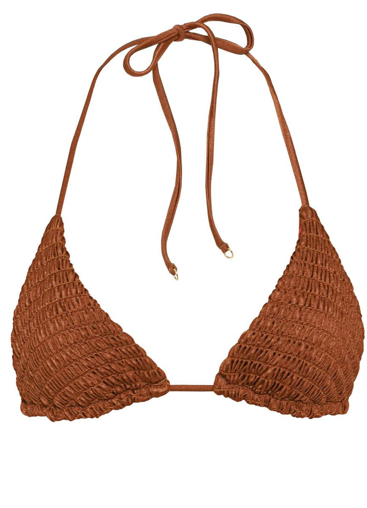 Maaji Golden Sand Balmy Sliding Triangle Bikini Top / Maaji Golden Sand Sunflash Bototm - NeptunesBoutique