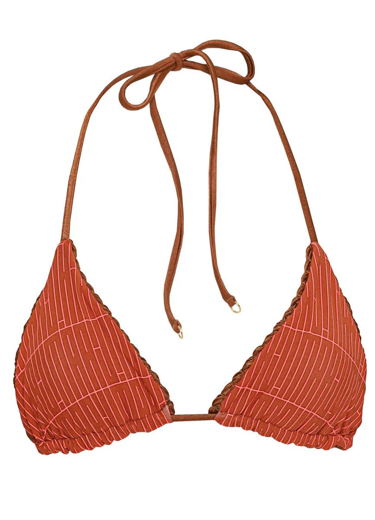 Maaji Golden Sand Balmy Sliding Triangle Bikini Top / Maaji Golden Sand Sunflash Bototm - NeptunesBoutique