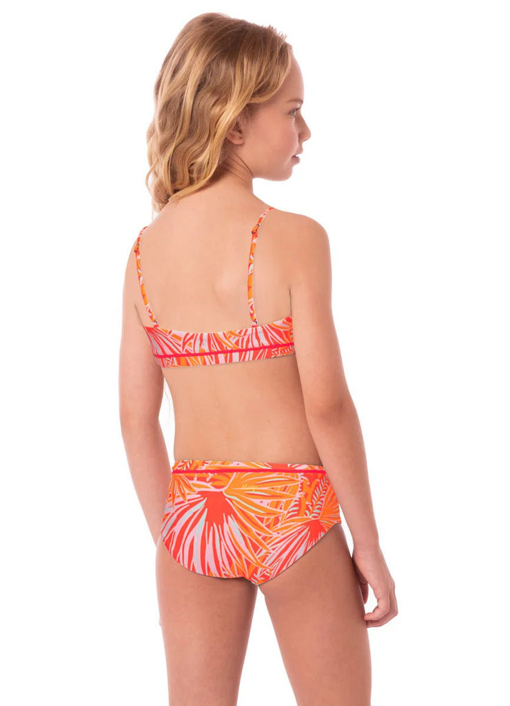 Maaji Kids Coral Foliage Karmel Girls Bikini Set - NeptunesBoutique