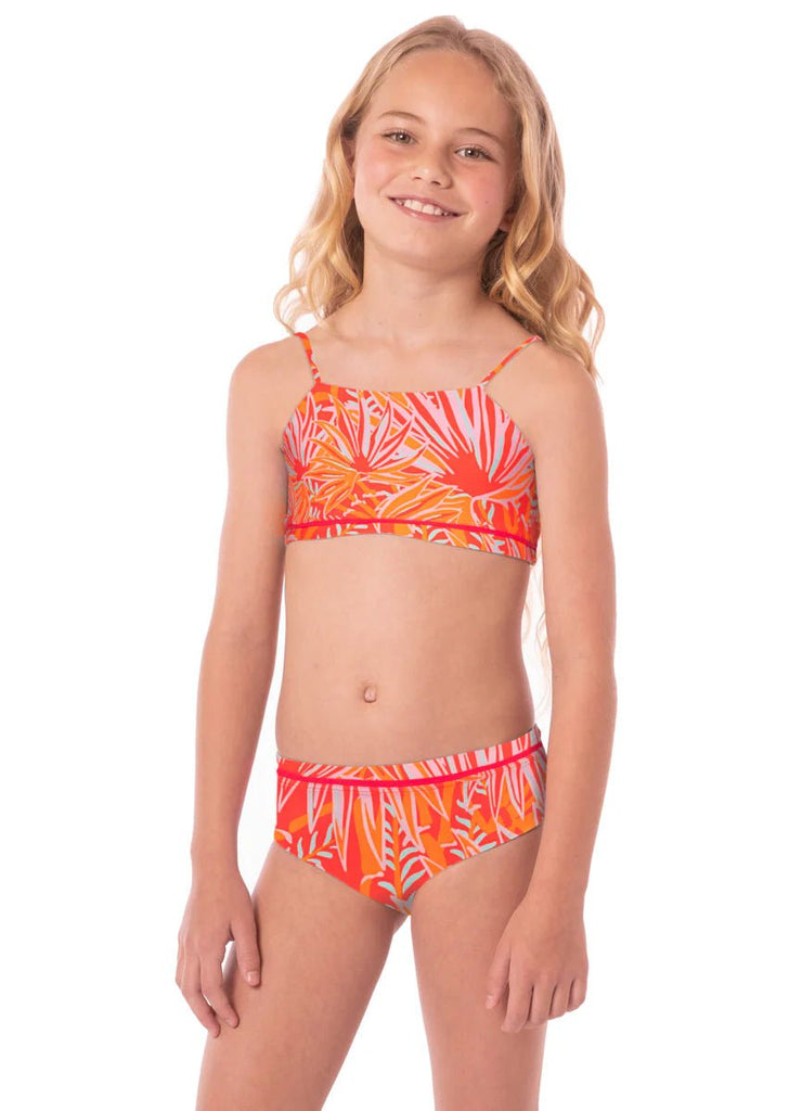 Maaji Kids Coral Foliage Karmel Girls Bikini Set - NeptunesBoutique