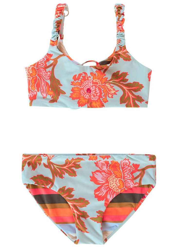 Maaji Kids Floral Sky Juliet Girls Bikini Set - NeptunesBoutique