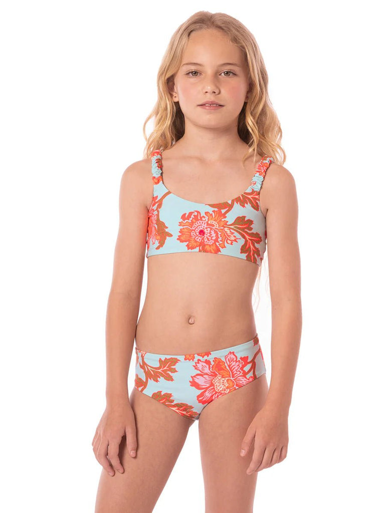 Maaji Kids Floral Sky Juliet Girls Bikini Set - NeptunesBoutique