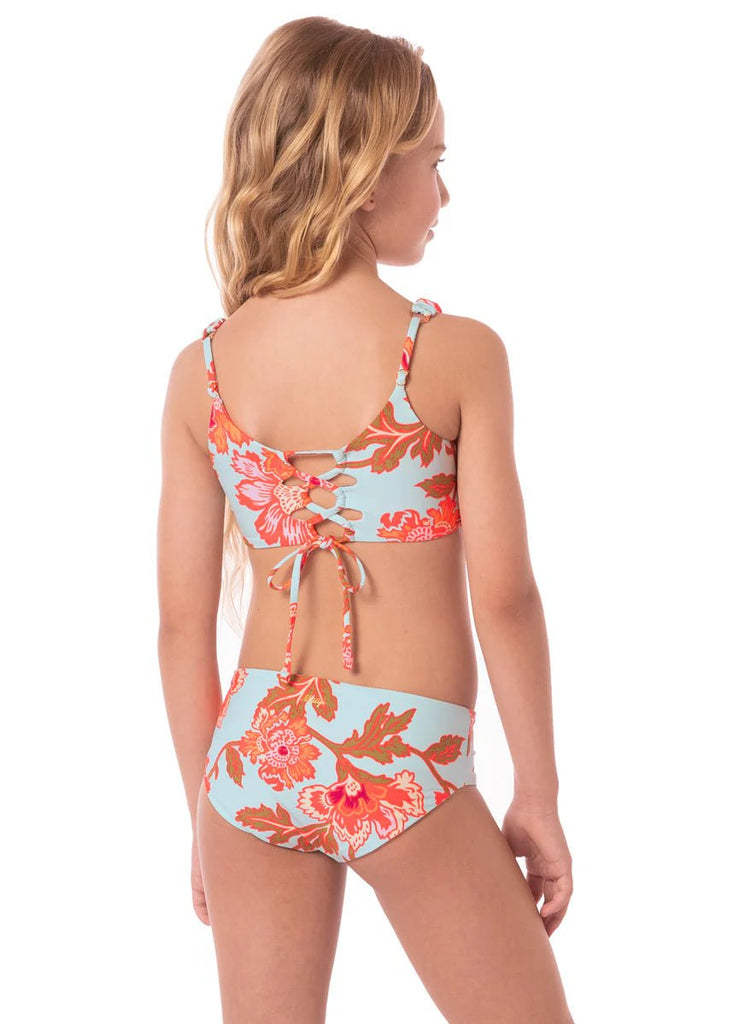 Maaji Kids Floral Sky Juliet Girls Bikini Set - NeptunesBoutique