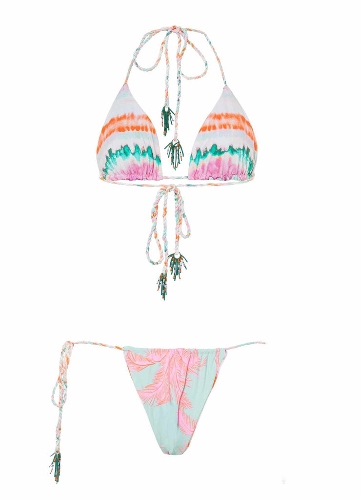 Maaji Rainbow Dye Blamy Sliding Triangle Bikini Top / Maaji - NeptunesBoutique