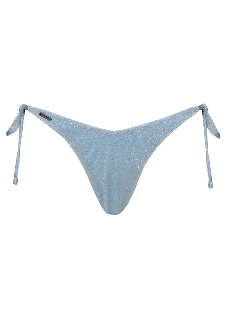 Maaji Silver Blue Balmy Sliding Triangle Bikini Top / - NeptunesBoutique