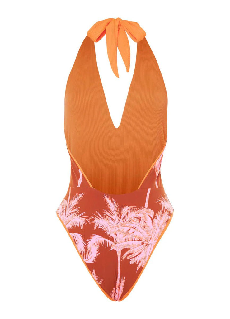 Maaji Vibrant Orange Tica Classic One Piece - NeptunesBoutique