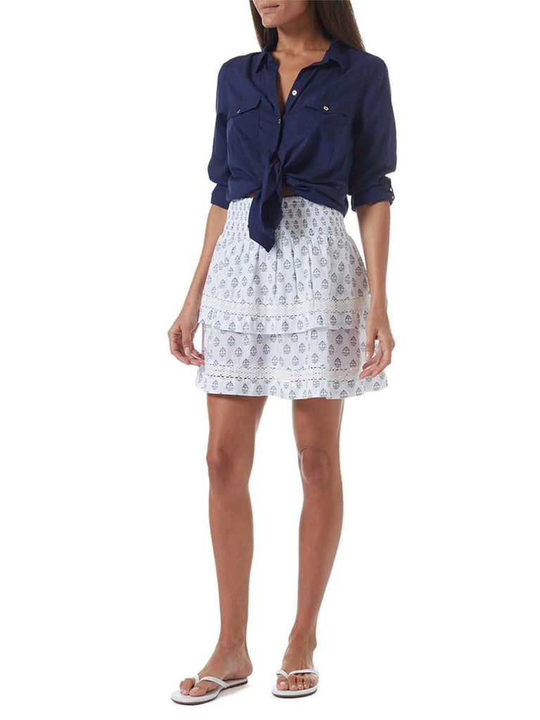 Melissa Odabash Barbara Aztec Skirt - NeptunesBoutique