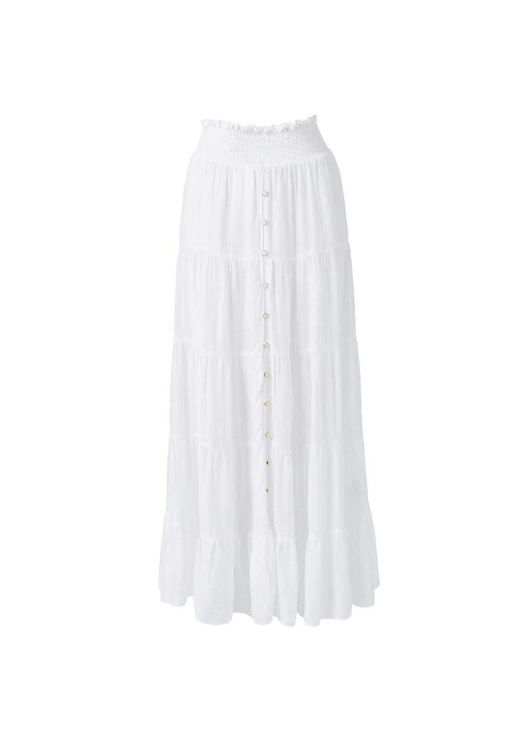 Melissa Odabash Dee White Skirt - NeptunesBoutique