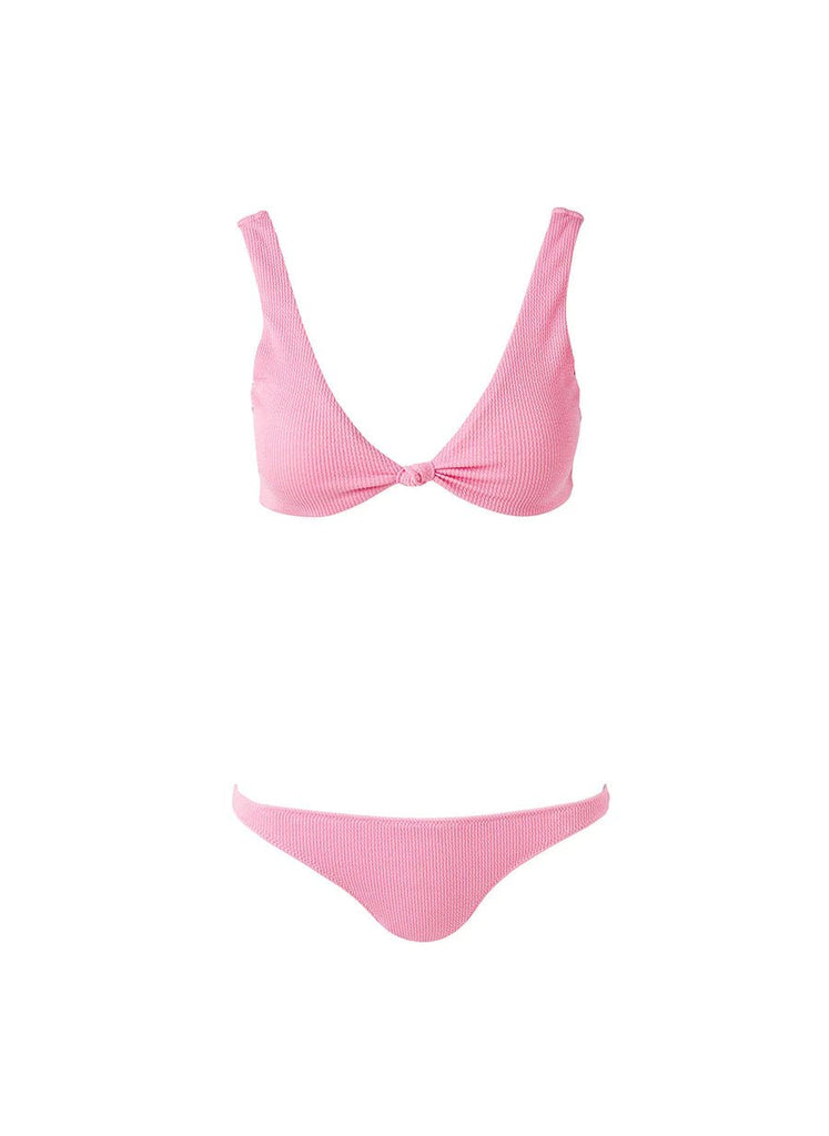 Melissa Odabash Ibiza Pink Ridges Bikini - NeptunesBoutique