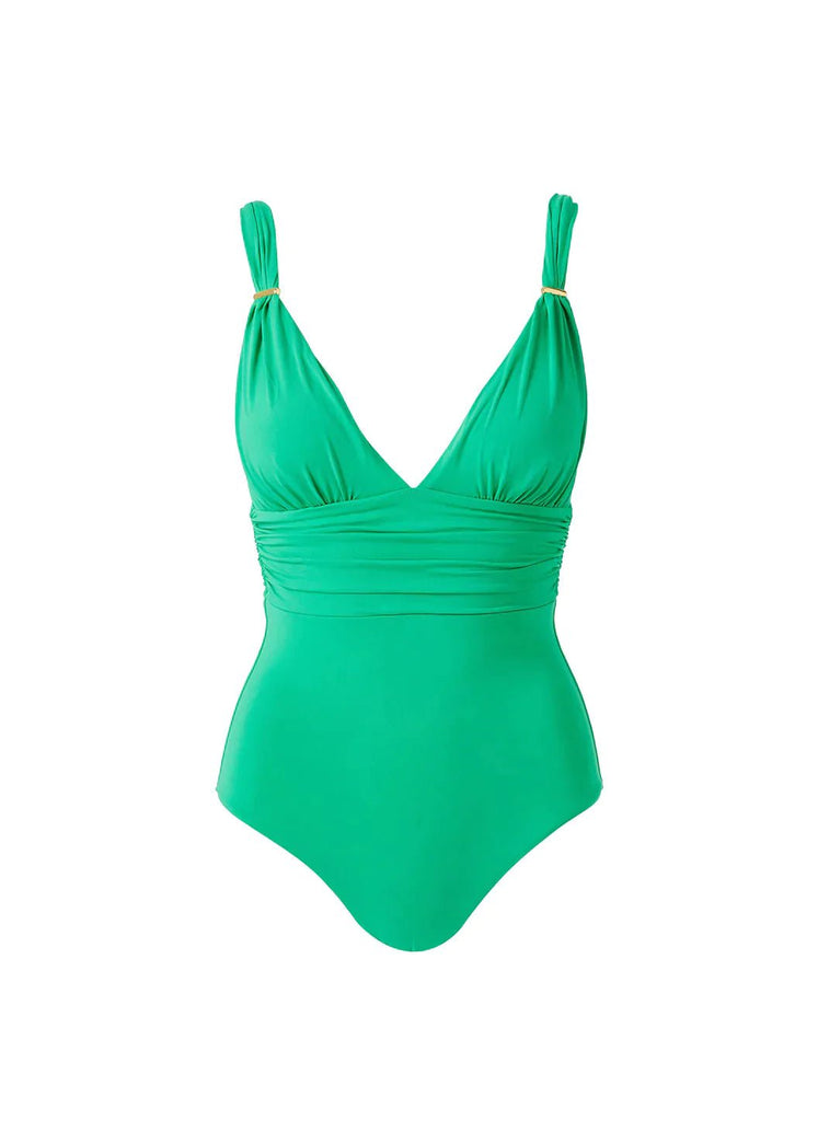 Melissa Odabash Panarea One Piece - Green - NeptunesBoutique