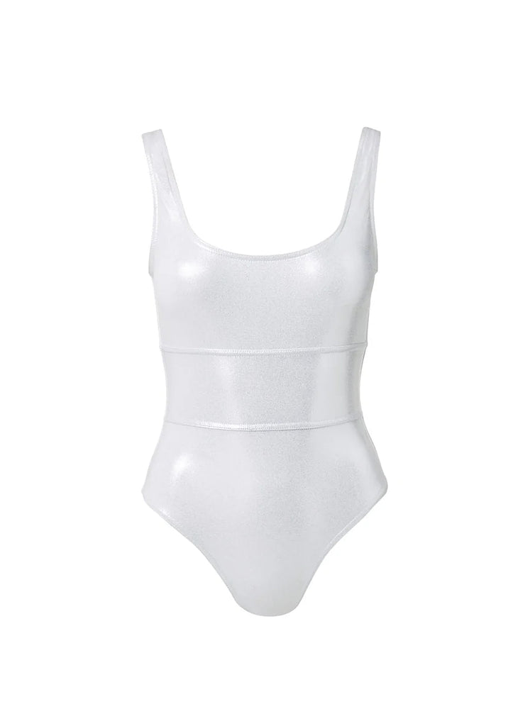 Melissa Odabash Perugia Silver Swimsuit - NeptunesBoutique