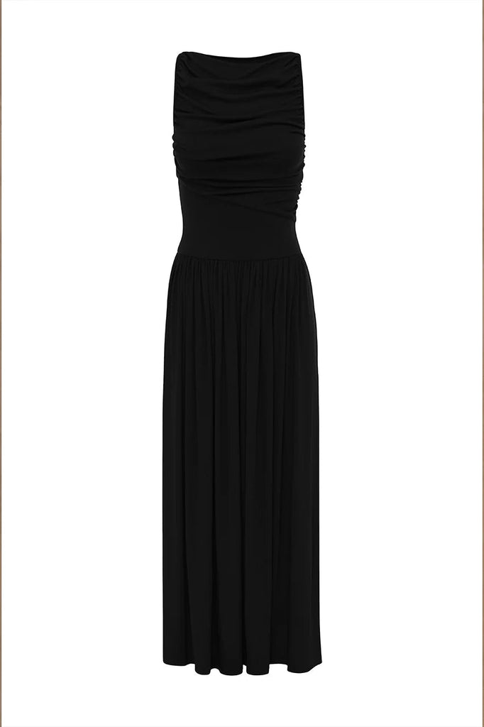 Nalla Maxi Dress Black - NeptunesBoutique
