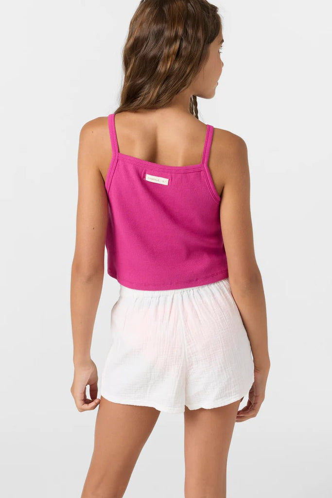 O'Neill Girls Carlita Beach Shorts - White - NeptunesBoutique