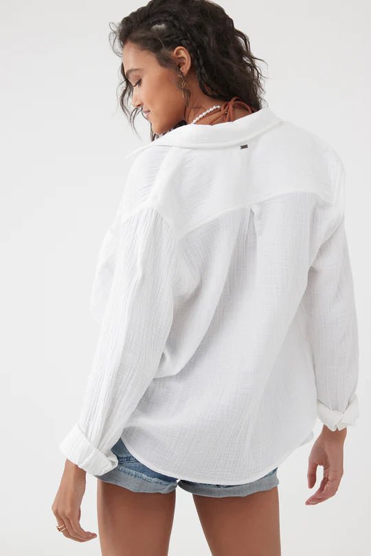 O'Neill Leni Top - White - NeptunesBoutique