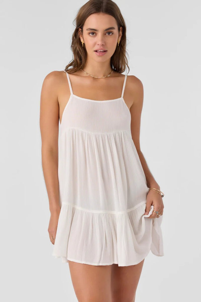 O'Neill Saltwater Solids Rilee Dress - Vanilla - NeptunesBoutique