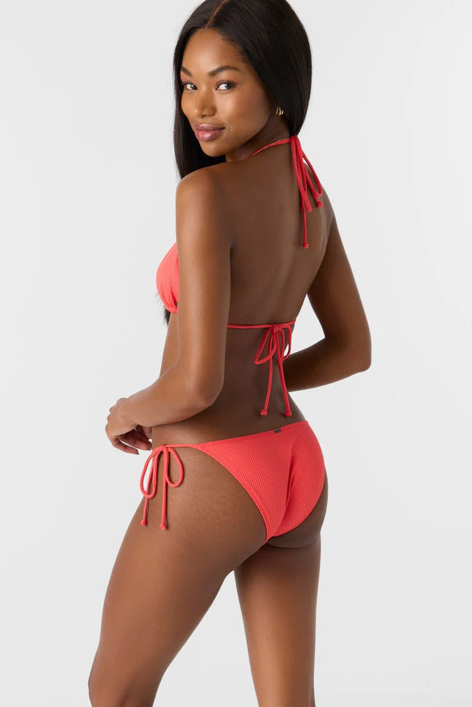 O'Neill Saltwater Solids Venice Triangle Top / Saltwater Solids Maracas Bottom Cayenne - NeptunesBoutique