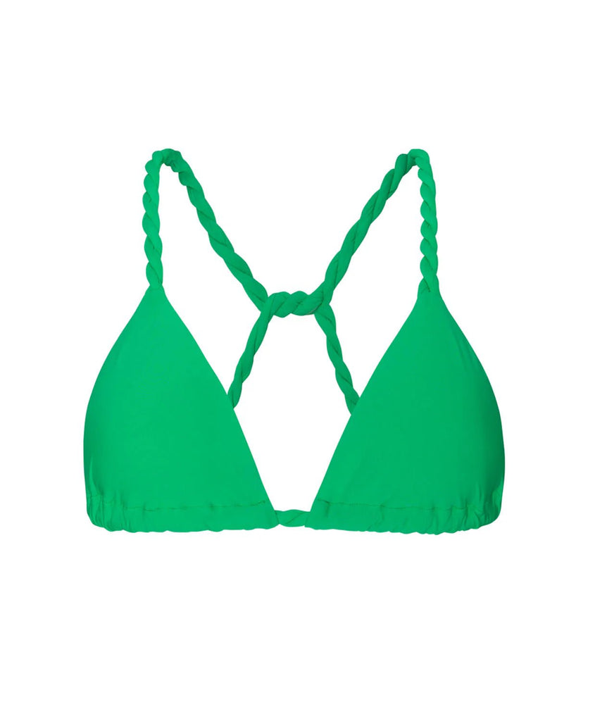 PQ Swim Seaweed Shana Rope Triangle Top Seaweed Arline Rope Teeny Bikini - NeptunesBoutique