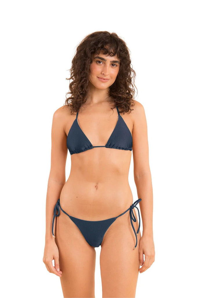 Rio de Sol Cheeky Tie Shimmer Shark Bottom - NeptunesBoutique
