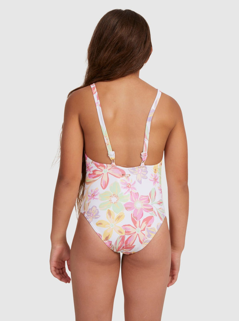 Roxy Girl's 8 - 16 Tropical Time One - Piece Swimsuit - NeptunesBoutique