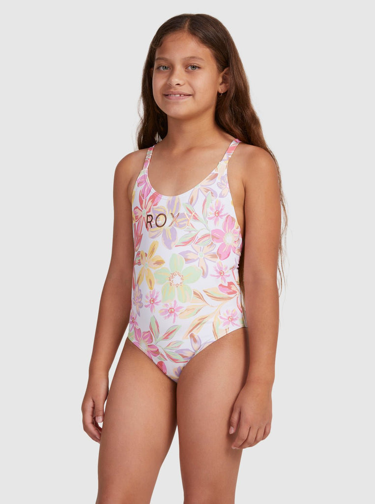 Roxy Girl's 8 - 16 Tropical Time One - Piece Swimsuit - NeptunesBoutique