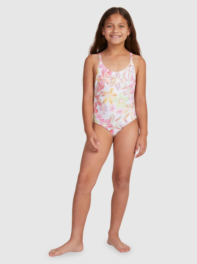 Roxy Girl's 8 - 16 Tropical Time One - Piece Swimsuit - NeptunesBoutique