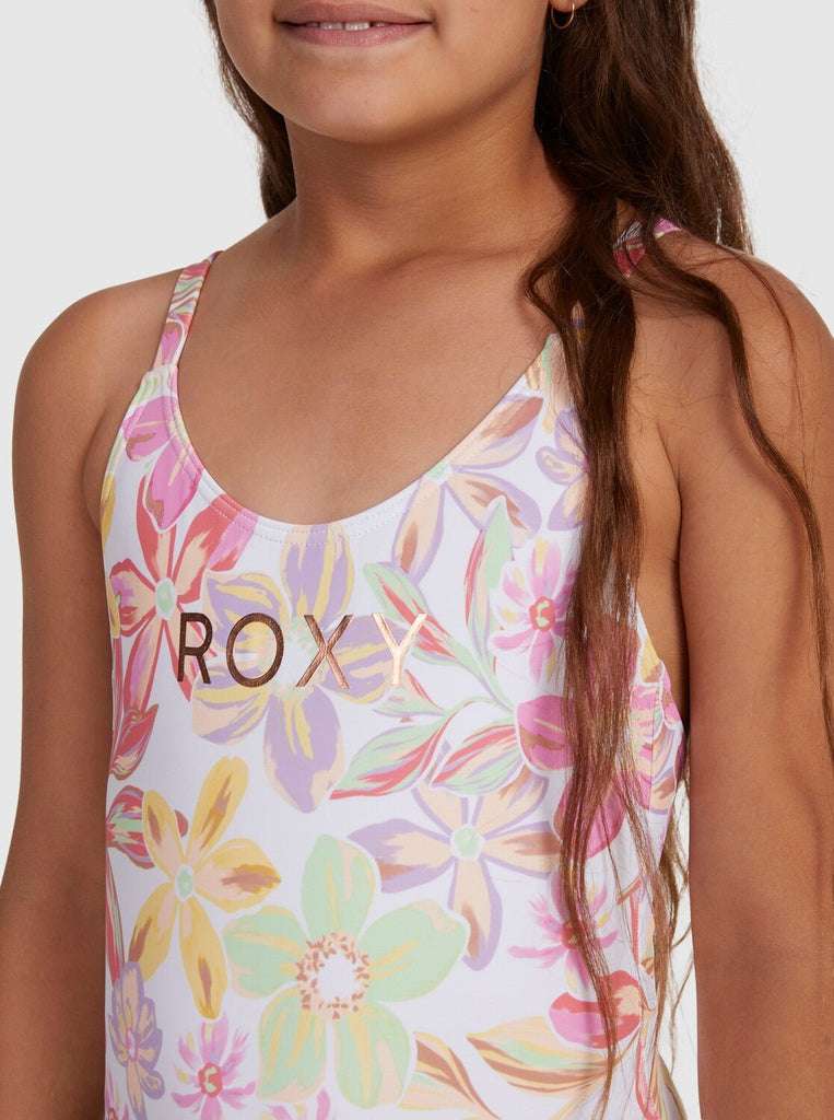 Roxy Girl's 8 - 16 Tropical Time One - Piece Swimsuit - NeptunesBoutique