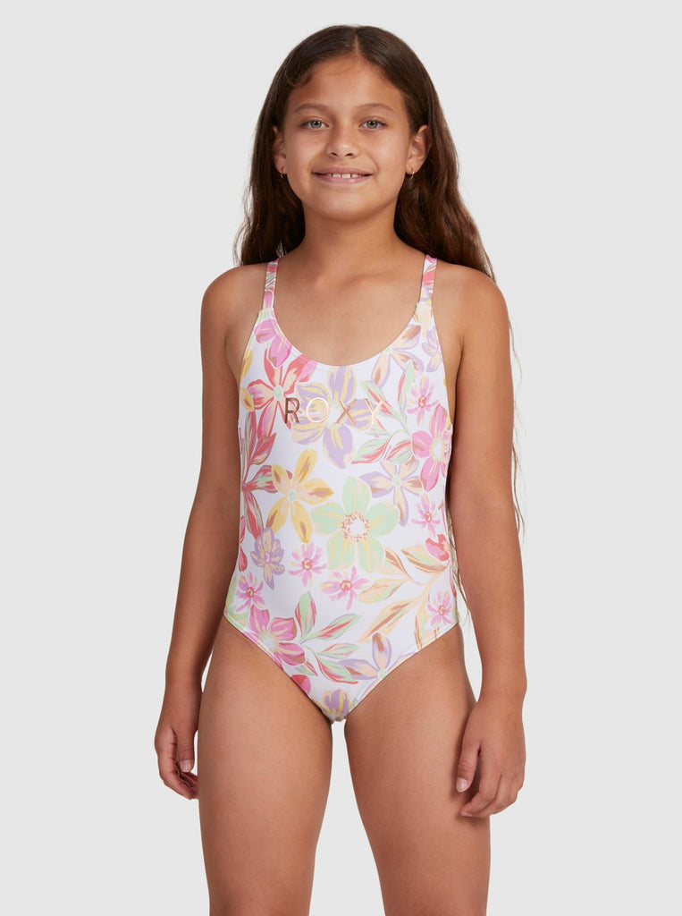 Roxy Girl's 8 - 16 Tropical Time One - Piece Swimsuit - NeptunesBoutique