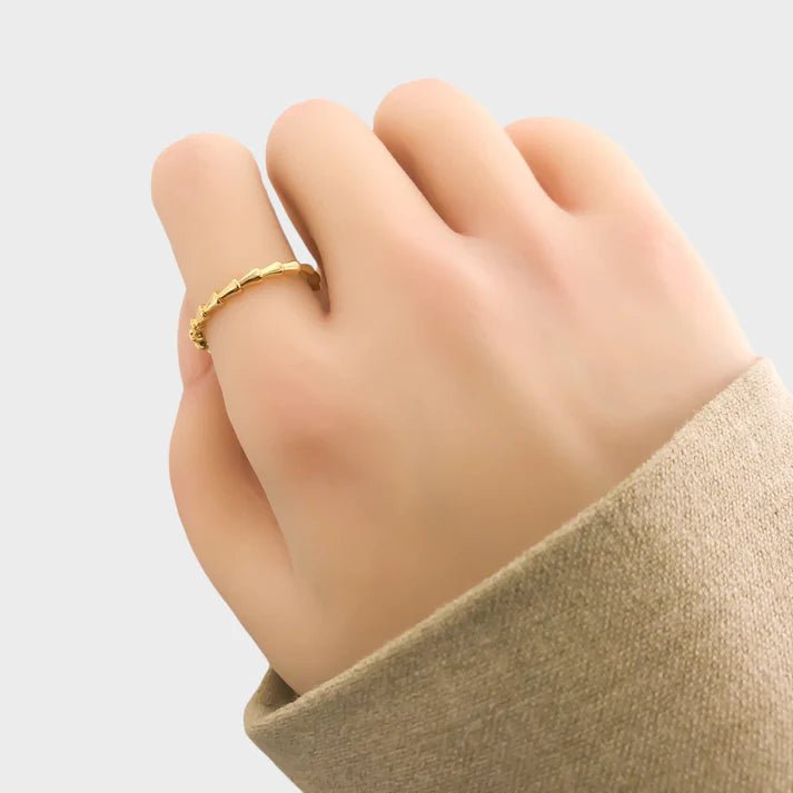 Serpent Pattern Ring - NeptunesBoutique
