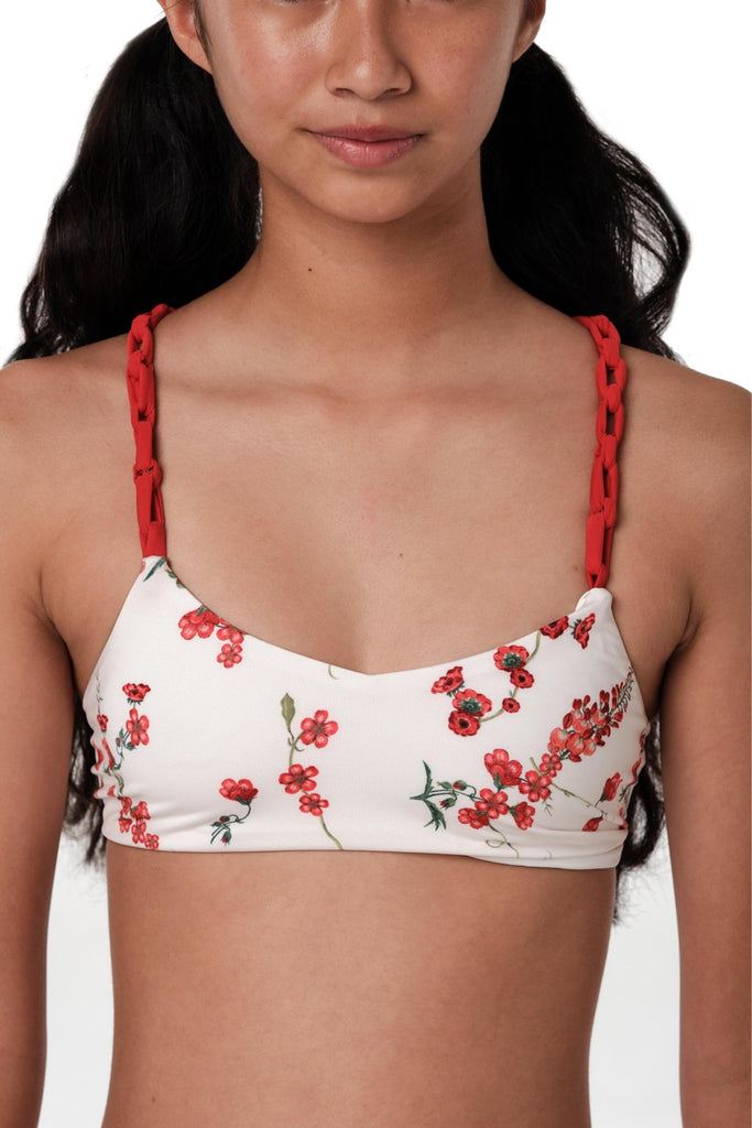 Submarine Linked - Fresia Red Bikini Set - NeptunesBoutique