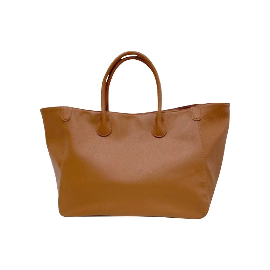The Madison Faux Leather Tote Bag - NeptunesBoutique
