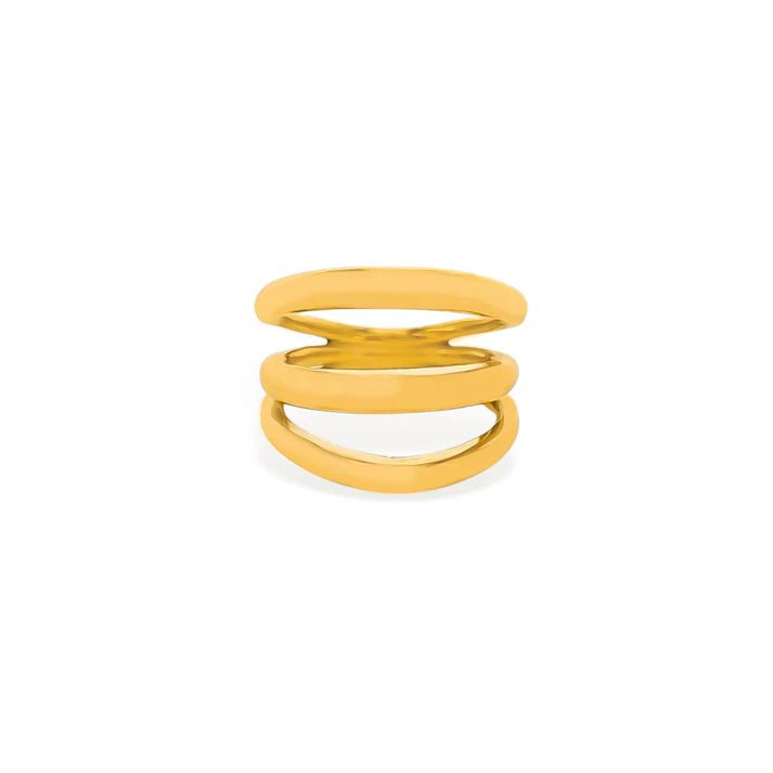 Triple Band Ring - NeptunesBoutique