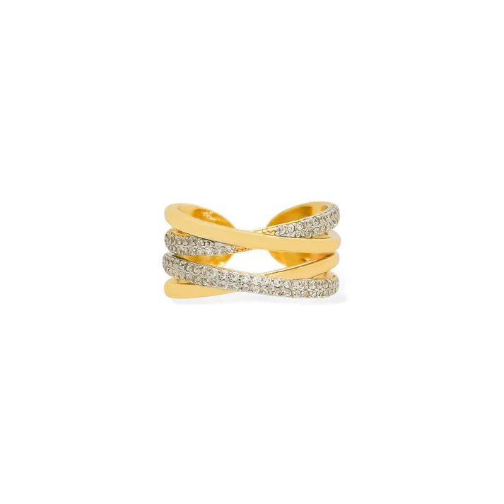 Two Tone Ring - NeptunesBoutique