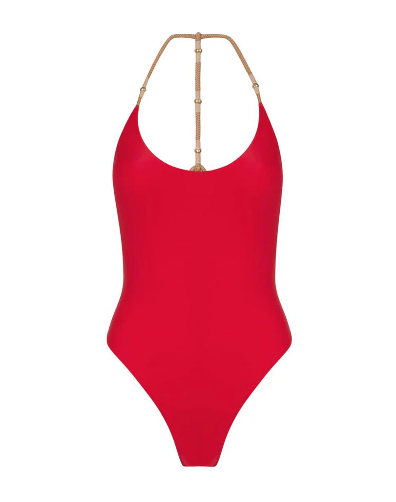 Vix Swimwear Layla One Piece Red - NeptunesBoutique