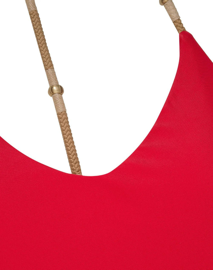 Vix Swimwear Layla One Piece Red - NeptunesBoutique