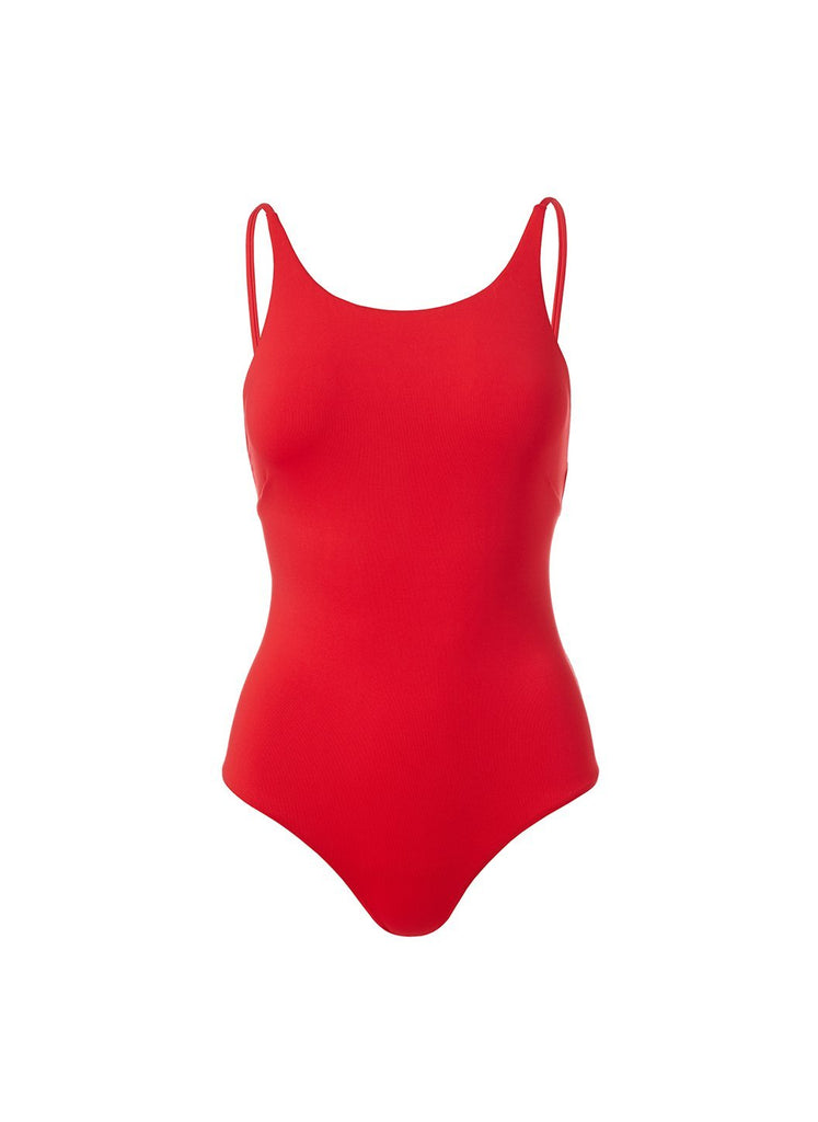 Melissa Odabash Malaga Red Swimsuit