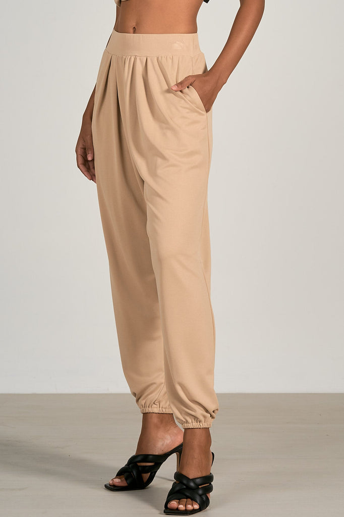 Elan Pleated Jogger Pants (colors available) - NeptunesBoutique
